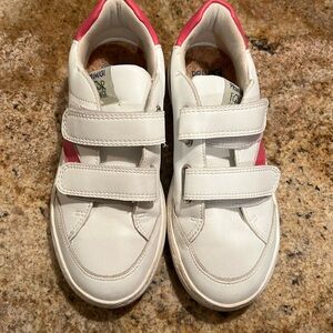 Primigi white girls velcro sneakers size 2